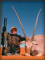 Mamemo Outfitting & Consulting - Frontier Safaris Namibia - Burchells Oryx
